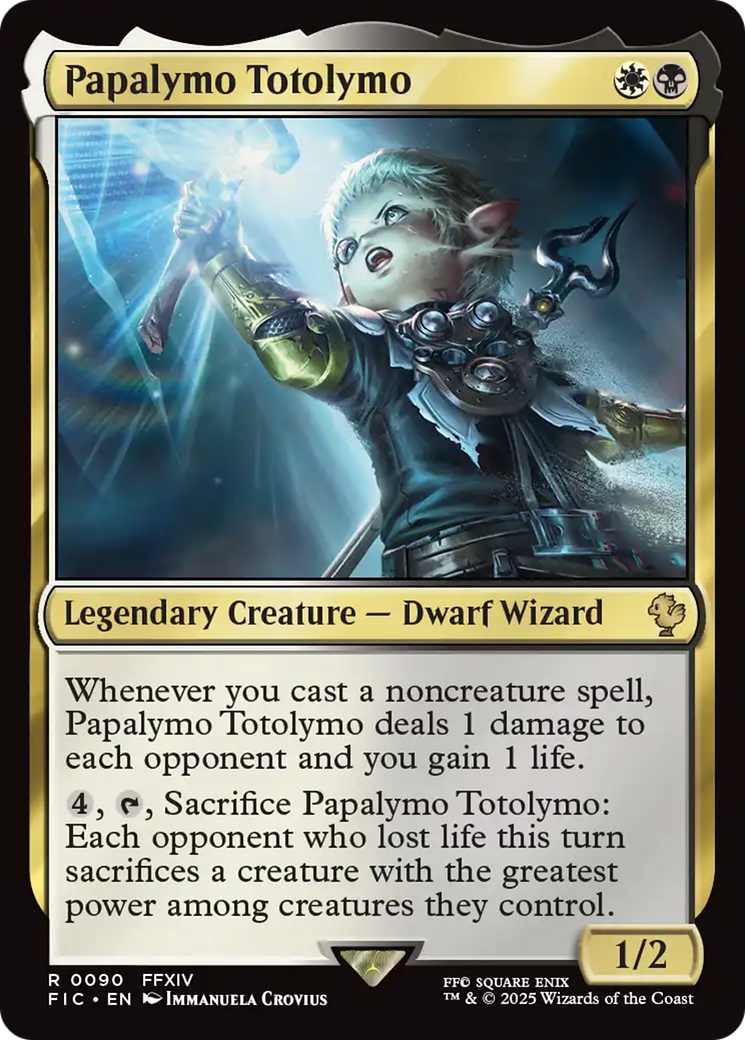 Papalymo Totolymo [FINAL FANTASY Commander] | Card Merchant Takapuna