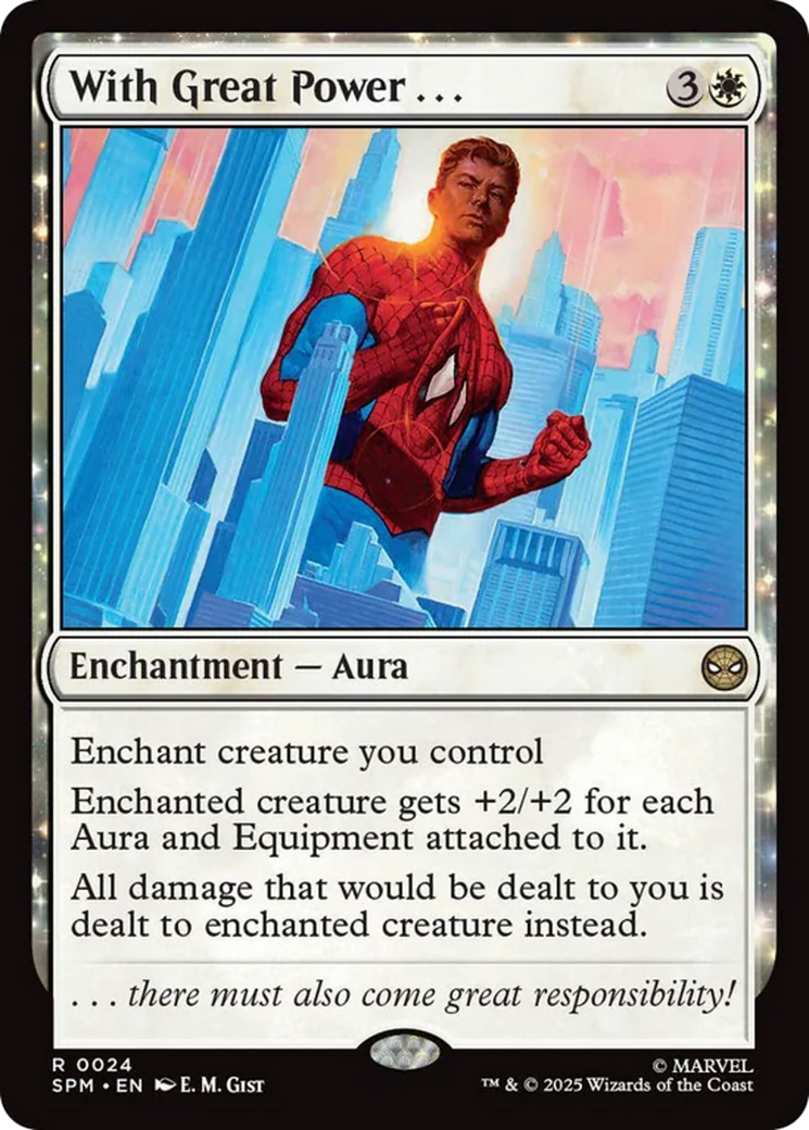 With Great Power... [Marvel's Spider-Man] | Card Merchant Takapuna