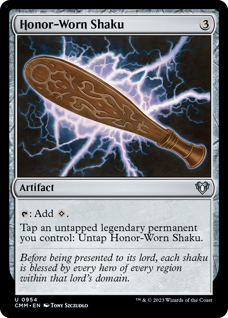 Honor-Worn Shaku [Commander Masters] | Card Merchant Takapuna