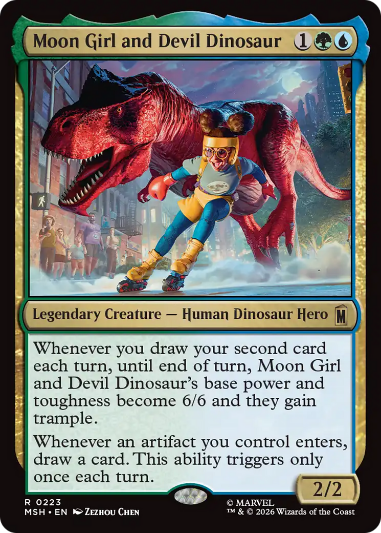 Moon Girl and Devil Dinosaur [Marvel Super Heroes] | Card Merchant Takapuna