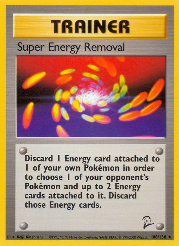 Super Energy Removal (108/130) [Base Set 2] | Card Merchant Takapuna
