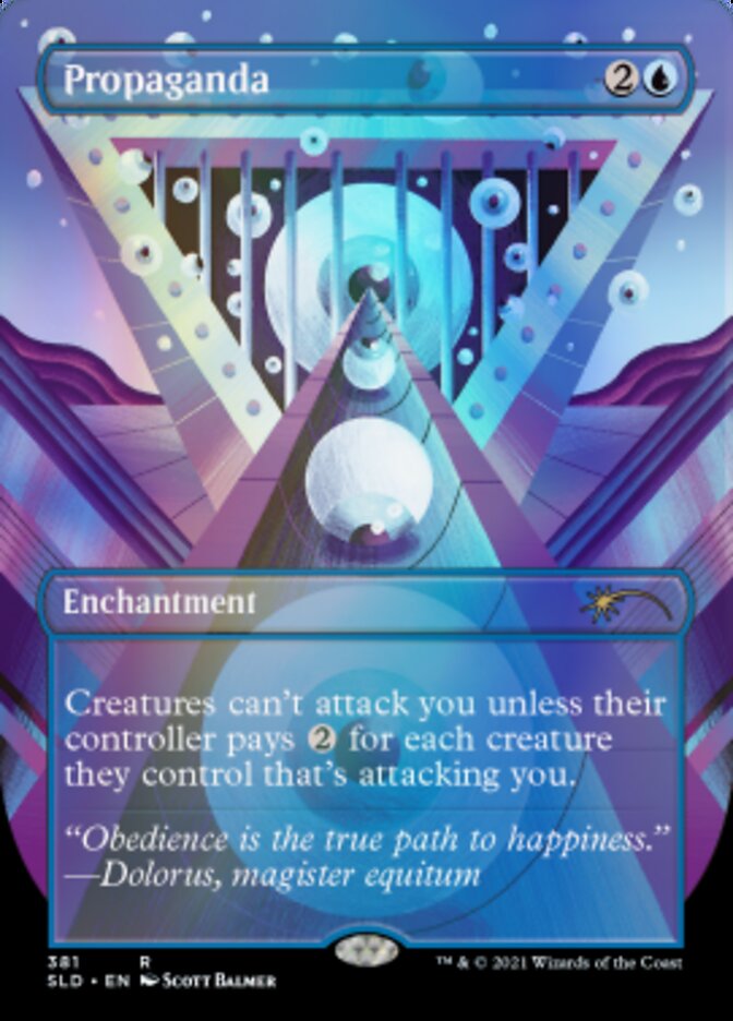 Propaganda // Propaganda (Borderless) [Secret Lair Drop Series] | Card Merchant Takapuna