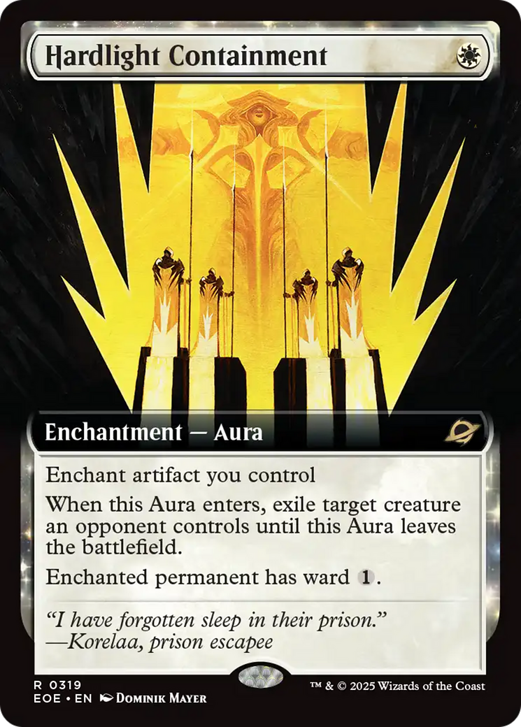 Hardlight Containment (Extended Art) [Edge of Eternities] | Card Merchant Takapuna
