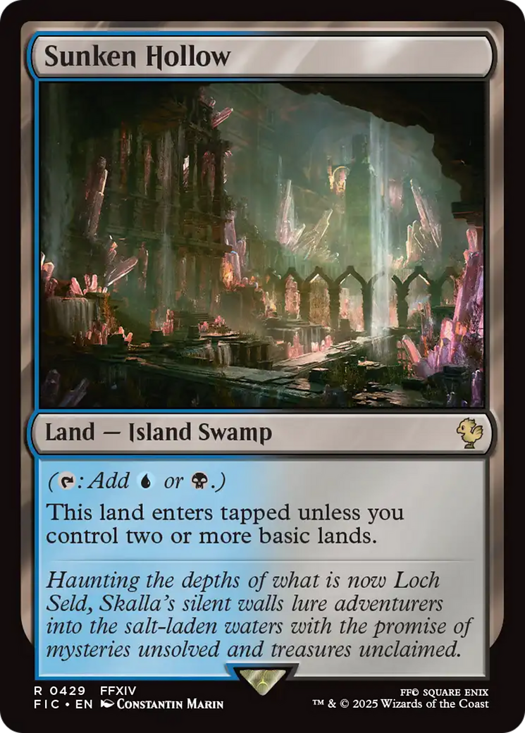 Sunken Hollow [FINAL FANTASY Commander] | Card Merchant Takapuna