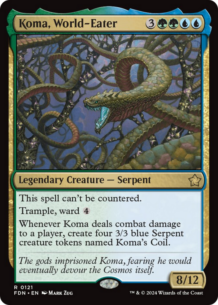 Koma, World-Eater [Foundations] | Card Merchant Takapuna