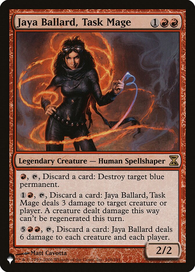 Jaya Ballard, Task Mage [The List] | Card Merchant Takapuna