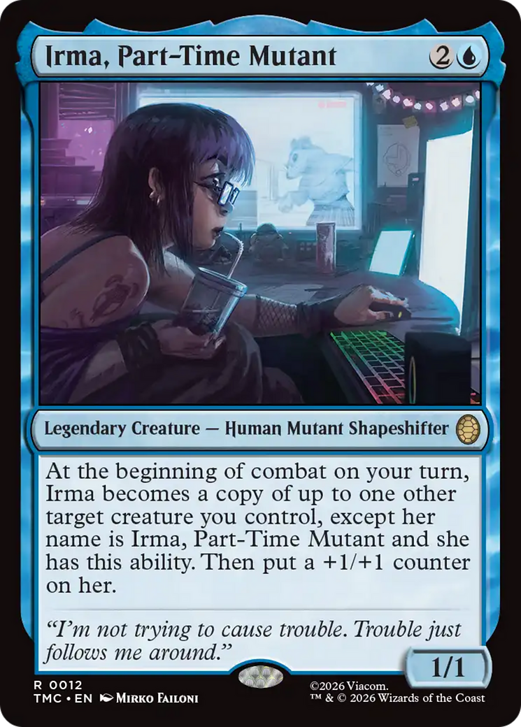 Irma, Part-Time Mutant [Teenage Mutant Ninja Turtles Commander] | Card Merchant Takapuna
