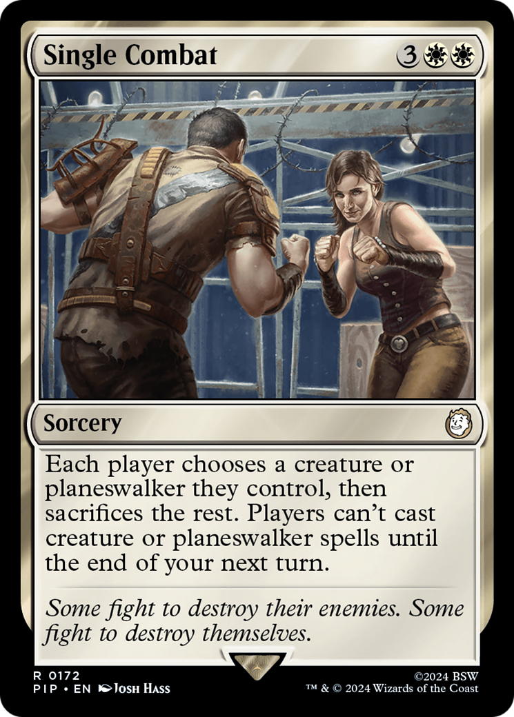 Single Combat [Fallout] | Card Merchant Takapuna