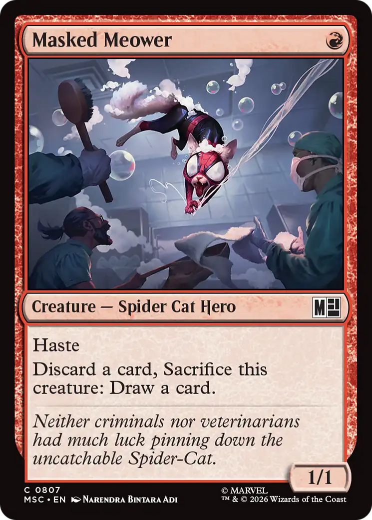 Masked Meower [Marvel Super Heroes Commander] | Card Merchant Takapuna