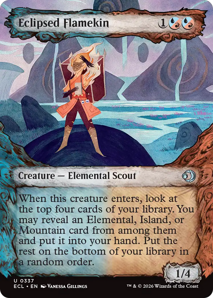 Eclipsed Flamekin (Showcase) [Lorwyn Eclipsed] | Card Merchant Takapuna