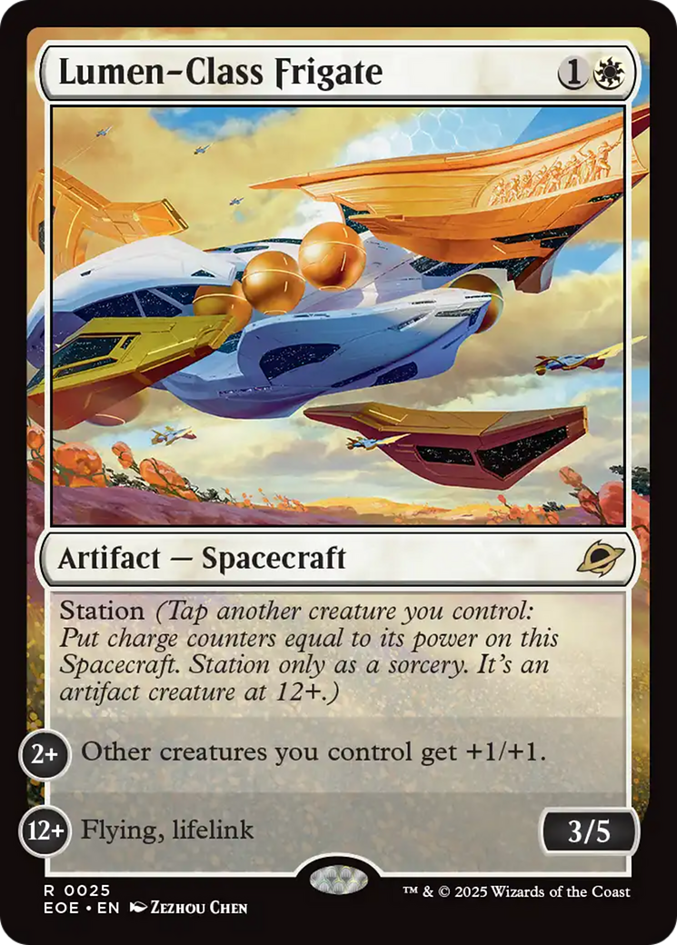 Lumen-Class Frigate [Edge of Eternities] | Card Merchant Takapuna