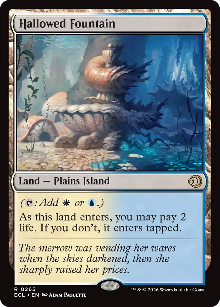 Hallowed Fountain [Lorwyn Eclipsed] | Card Merchant Takapuna