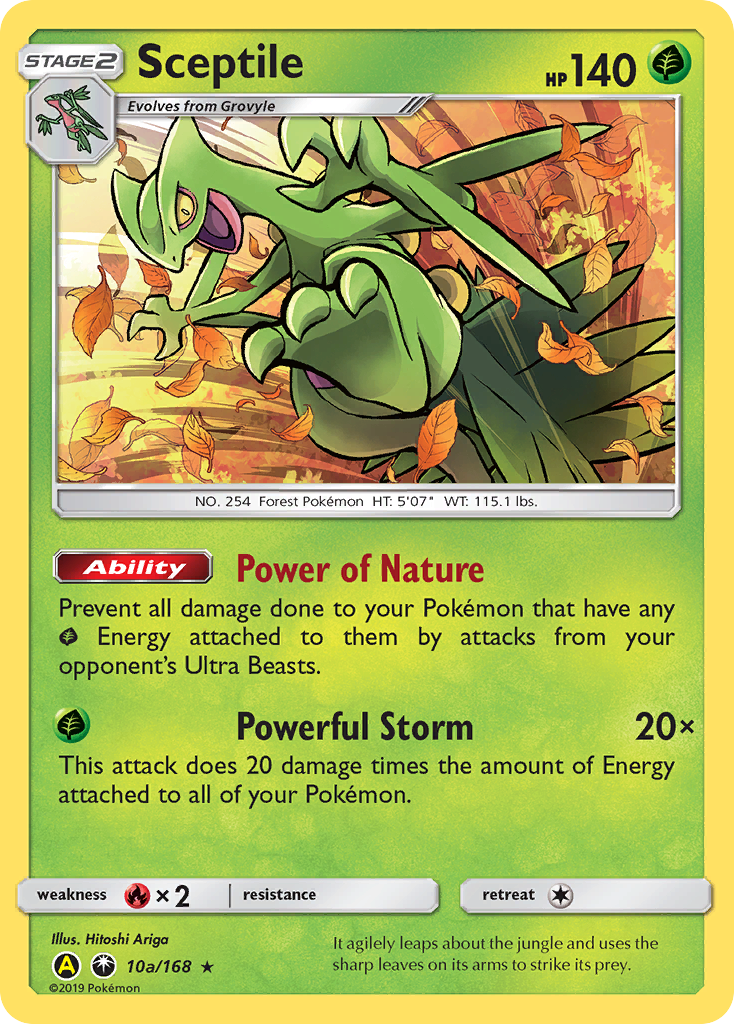 Sceptile (10a/168) [Alternate Art Promos] | Card Merchant Takapuna