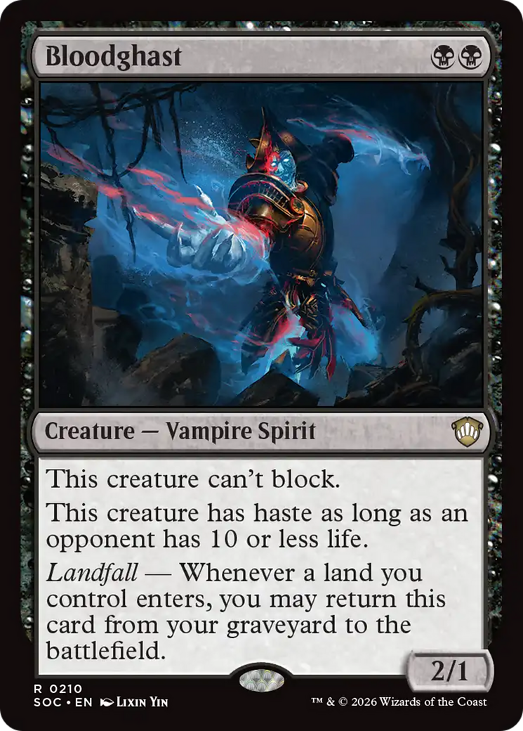 Bloodghast [Secrets of Strixhaven Commander] | Card Merchant Takapuna