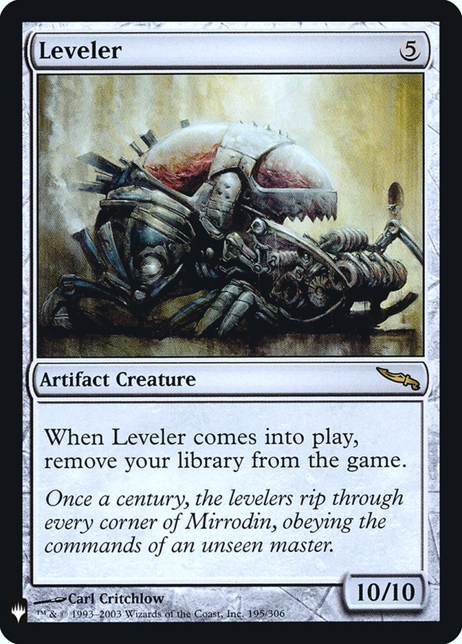 Leveler [Mystery Booster] | Card Merchant Takapuna