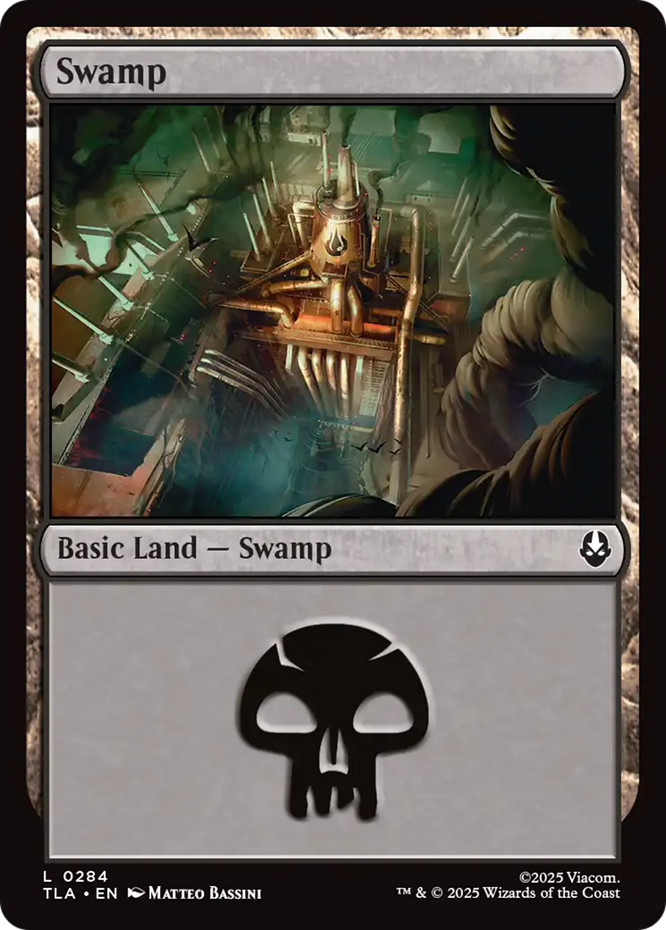Swamp (0284) [Avatar: The Last Airbender] | Card Merchant Takapuna