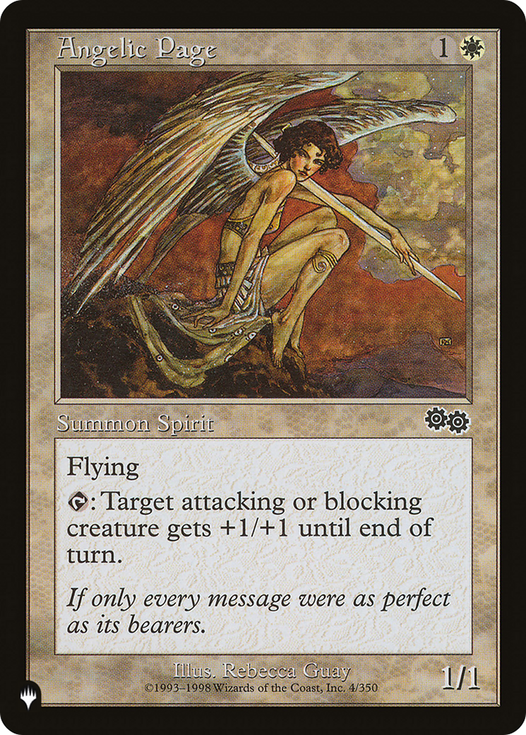Angelic Page [The List] | Card Merchant Takapuna