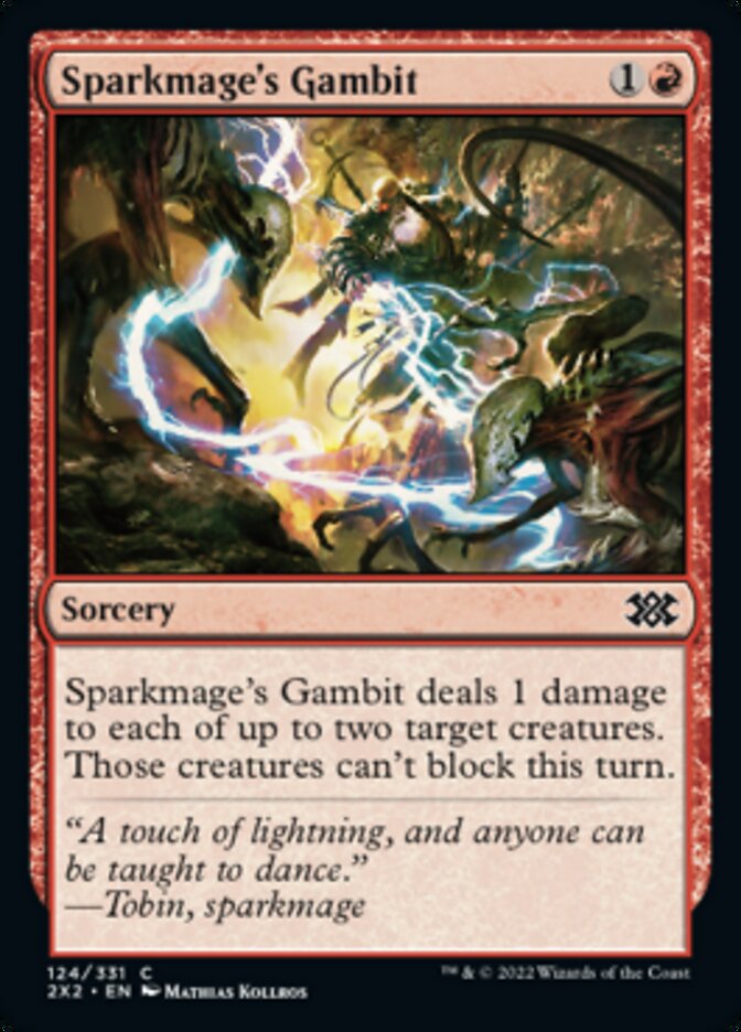 Sparkmage's Gambit [Double Masters 2022] | Card Merchant Takapuna
