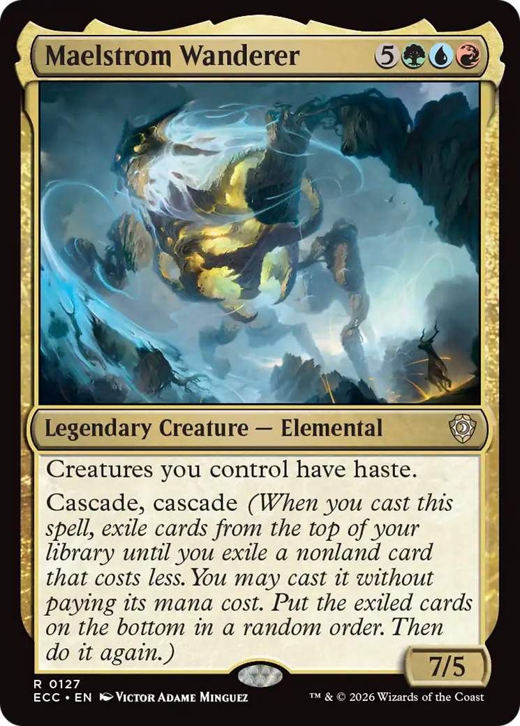 Maelstrom Wanderer [Lorwyn Eclipsed Commander] | Card Merchant Takapuna