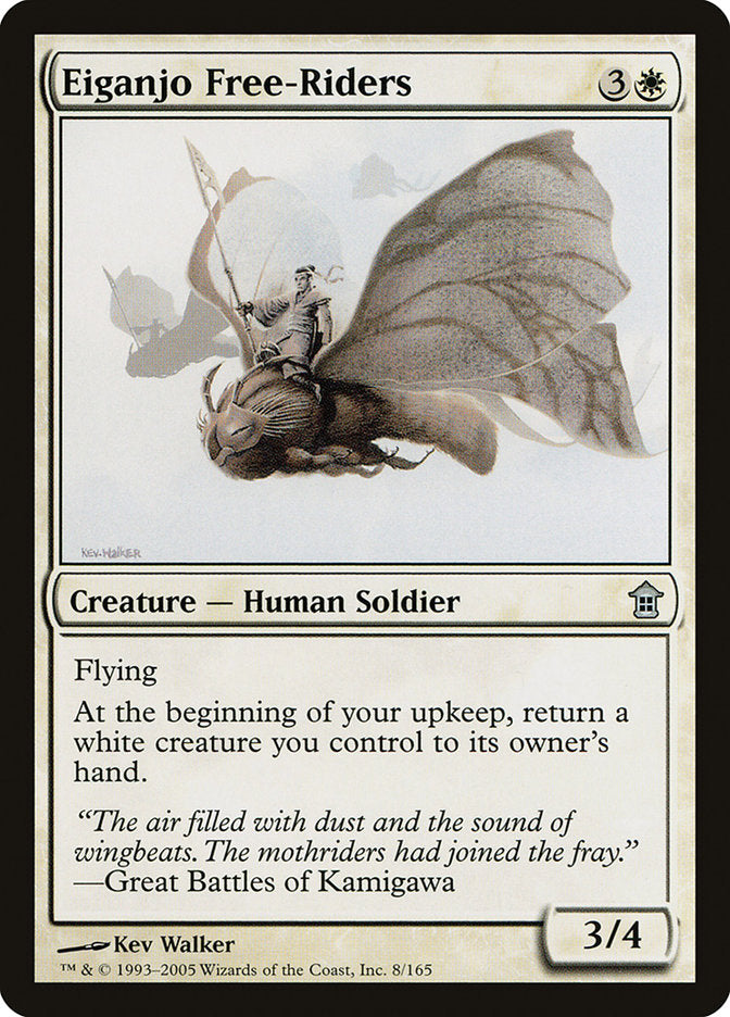 Eiganjo Free-Riders [Saviors of Kamigawa] | Card Merchant Takapuna