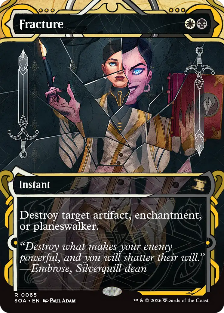 Fracture [Secrets of Strixhaven: Mystical Archive] | Card Merchant Takapuna