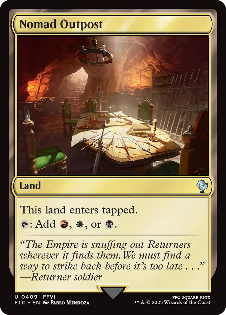Nomad Outpost [FINAL FANTASY Commander] | Card Merchant Takapuna