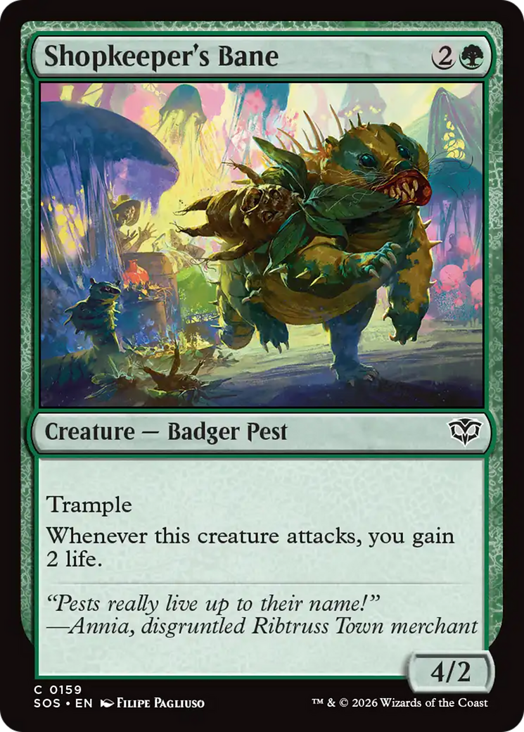 Shopkeeper's Bane [Secrets of Strixhaven] | Card Merchant Takapuna