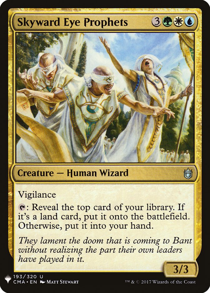 Skyward Eye Prophets [Mystery Booster] | Card Merchant Takapuna