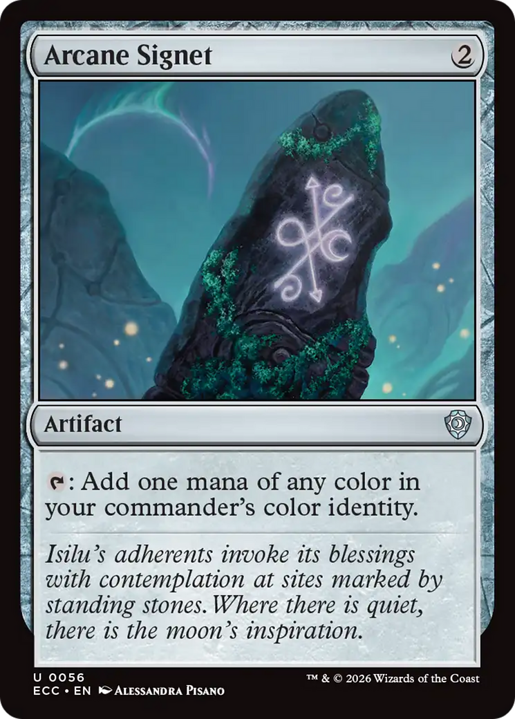 Arcane Signet (0056) [Lorwyn Eclipsed Commander] | Card Merchant Takapuna