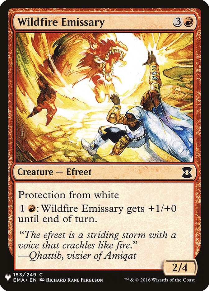 Wildfire Emissary [Mystery Booster] | Card Merchant Takapuna