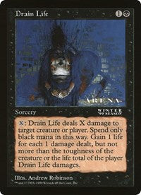 Drain Life (Oversized) [Oversize Cards] | Card Merchant Takapuna