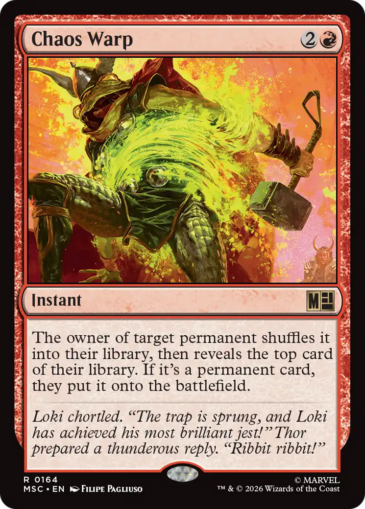 Chaos Warp [Marvel Super Heroes Commander] | Card Merchant Takapuna