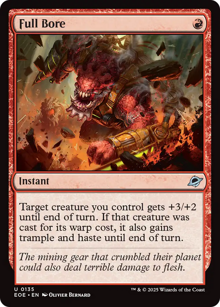 Full Bore [Edge of Eternities] | Card Merchant Takapuna