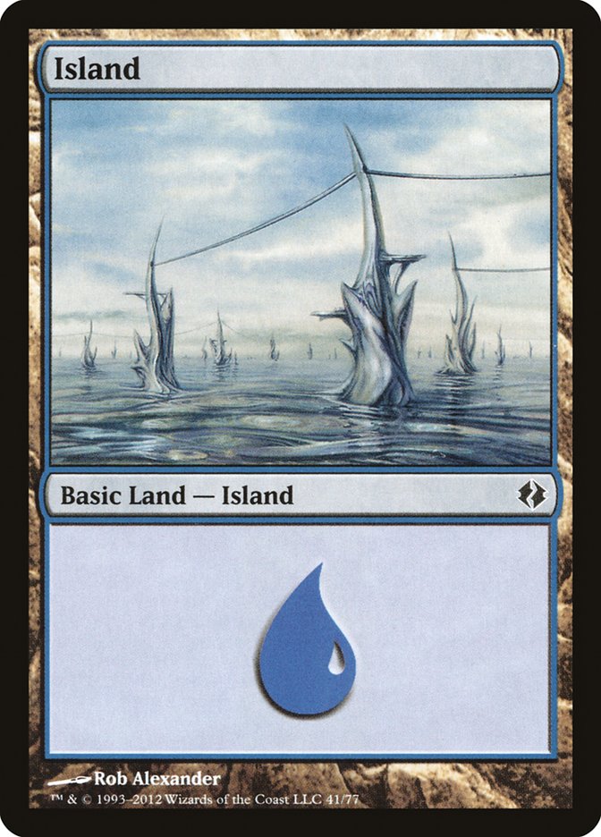 Island (41) [Duel Decks: Venser vs. Koth] | Card Merchant Takapuna