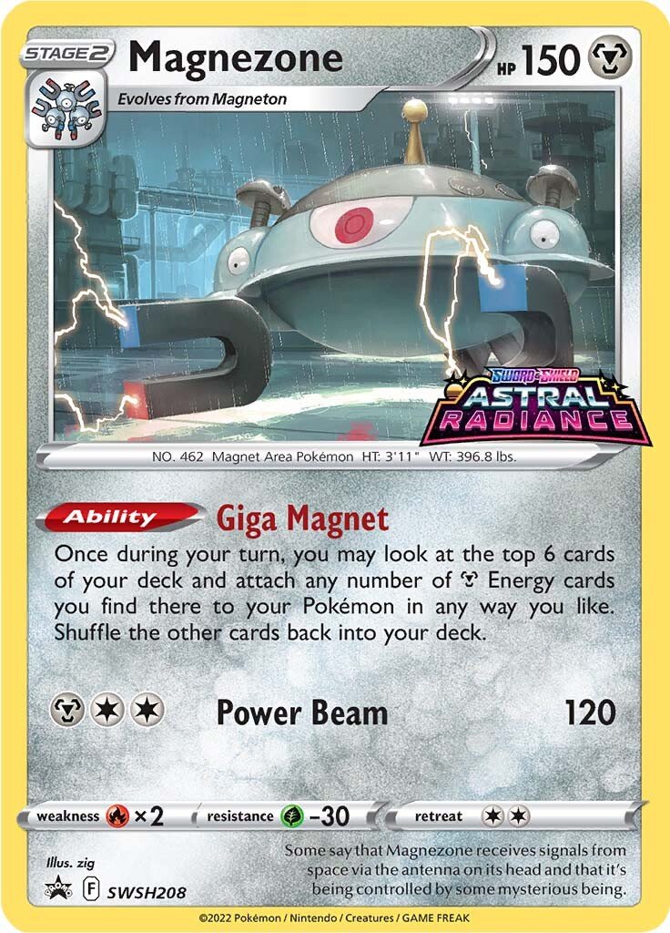 Magnezone (SWSH208) [Sword & Shield: Black Star Promos] | Card Merchant Takapuna