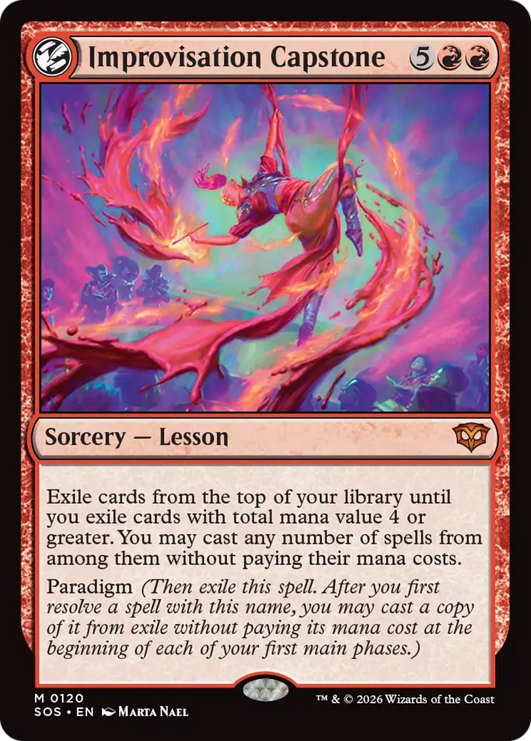 Improvisation Capstone [Secrets of Strixhaven] | Card Merchant Takapuna