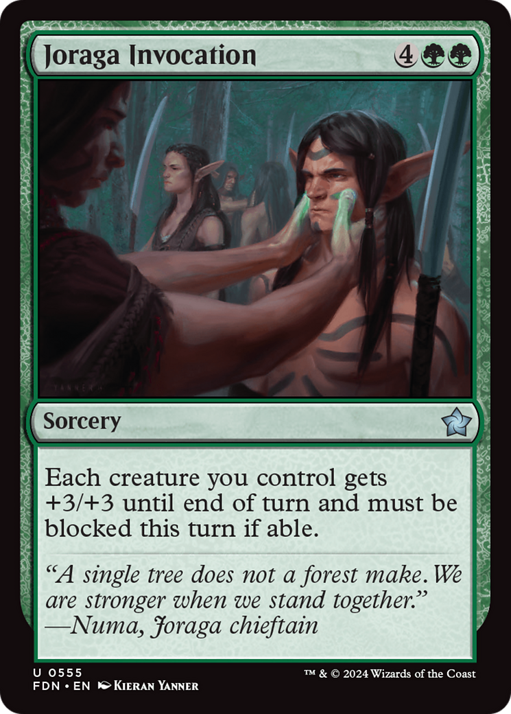 Joraga Invocation [Foundations] | Card Merchant Takapuna