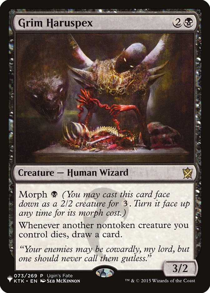 Grim Haruspex [The List] | Card Merchant Takapuna