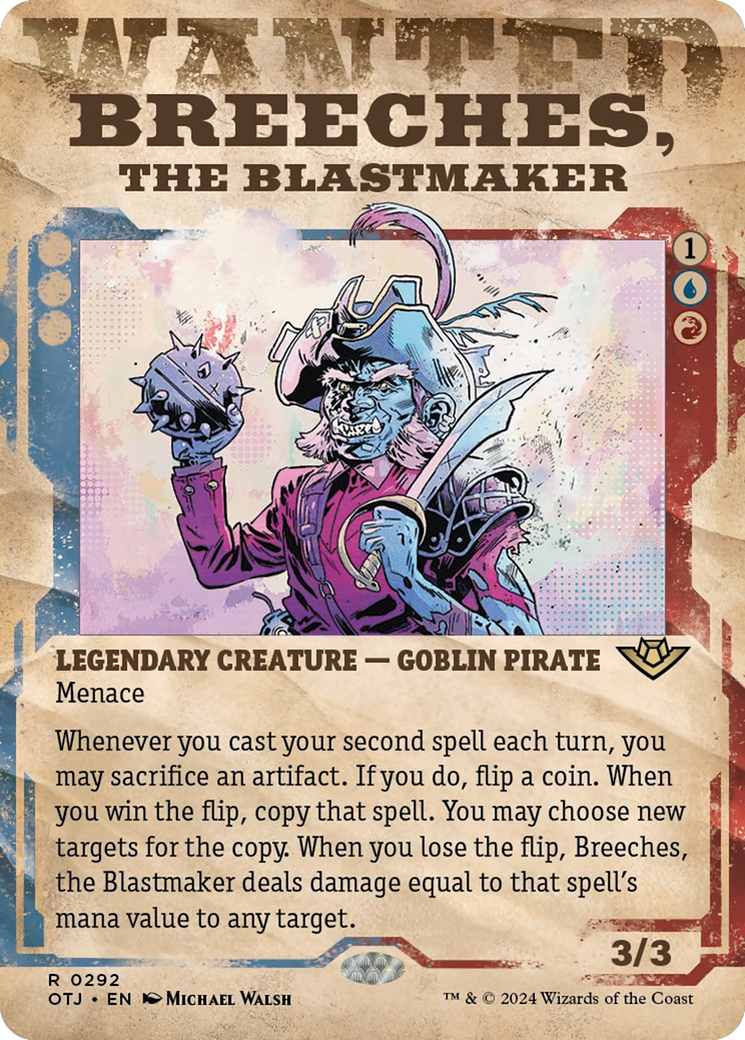 Breeches, the Blastmaker (Showcase) [Outlaws of Thunder Junction] | Card Merchant Takapuna