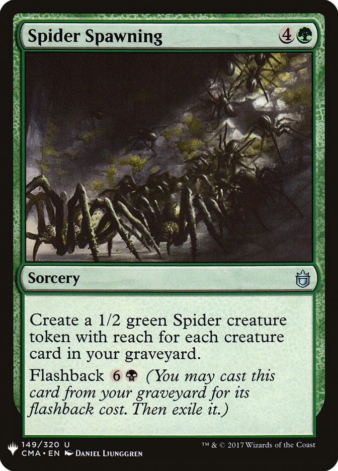 Spider Spawning [Mystery Booster] | Card Merchant Takapuna
