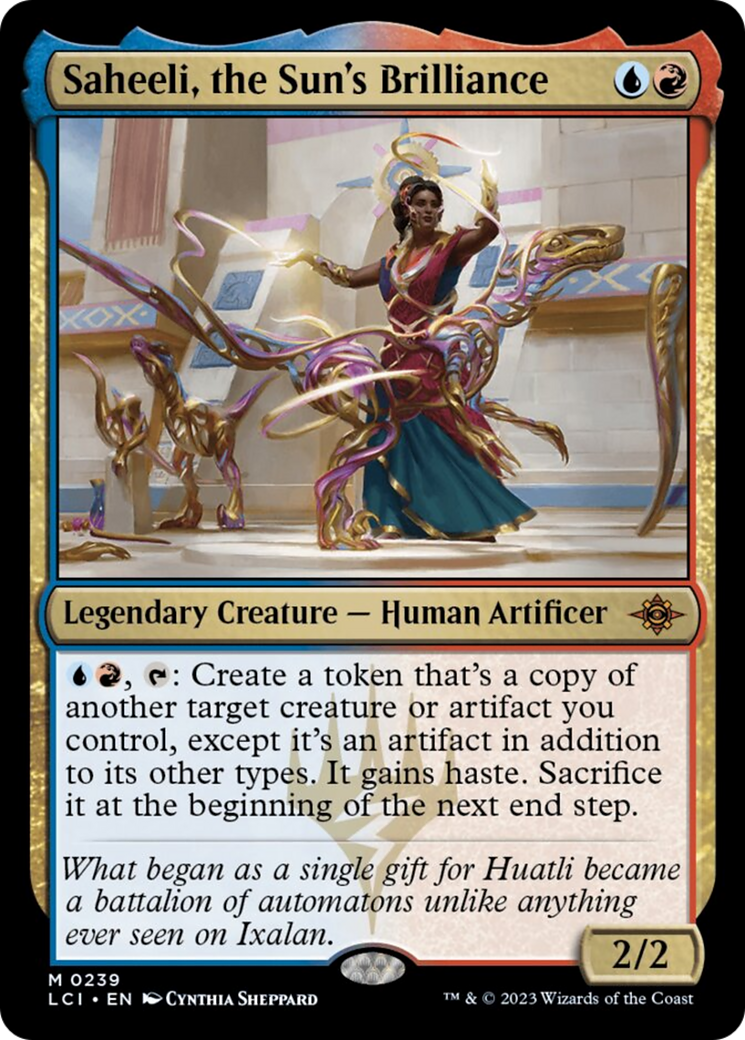 Saheeli, the Sun's Brilliance [The Lost Caverns of Ixalan] | Card Merchant Takapuna