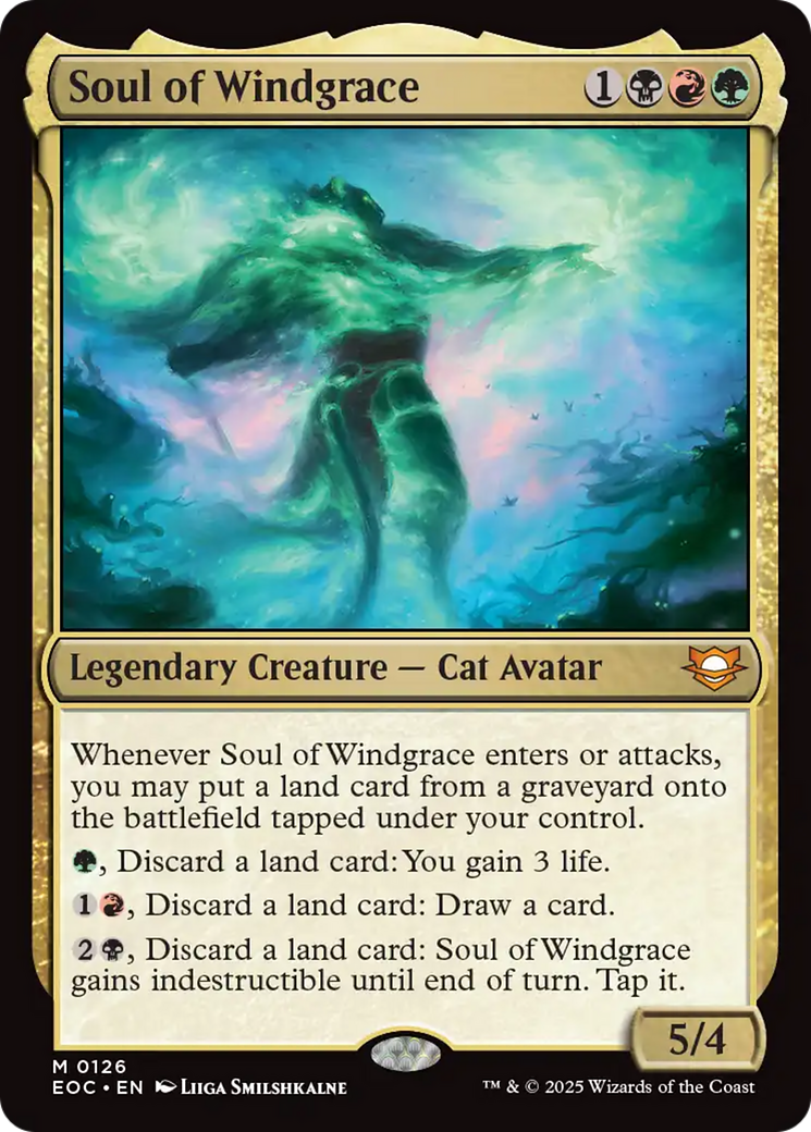 Soul of Windgrace [Edge of Eternities Commander] | Card Merchant Takapuna