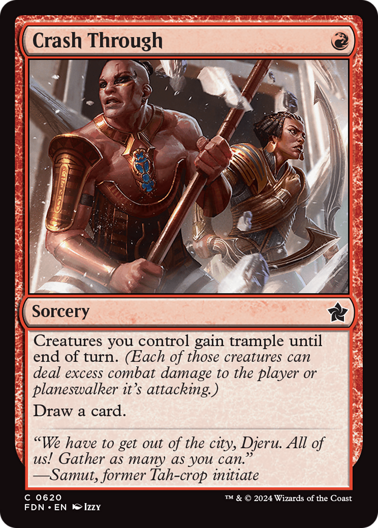 Crash Through [Foundations] | Card Merchant Takapuna