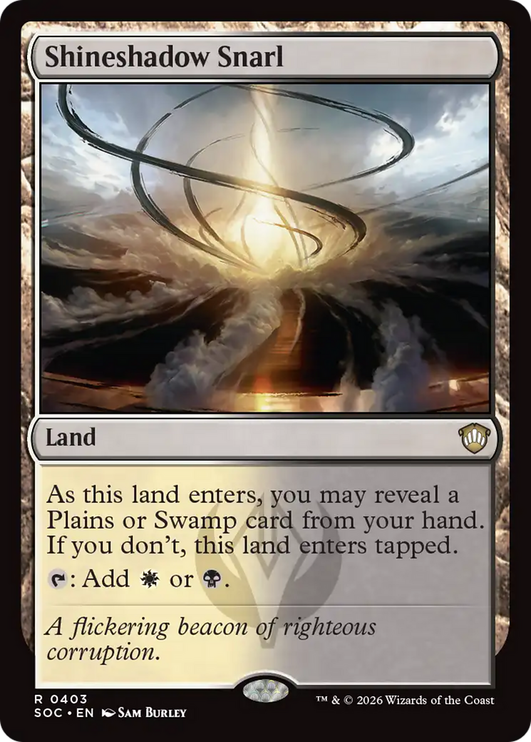 Shineshadow Snarl [Secrets of Strixhaven Commander] | Card Merchant Takapuna