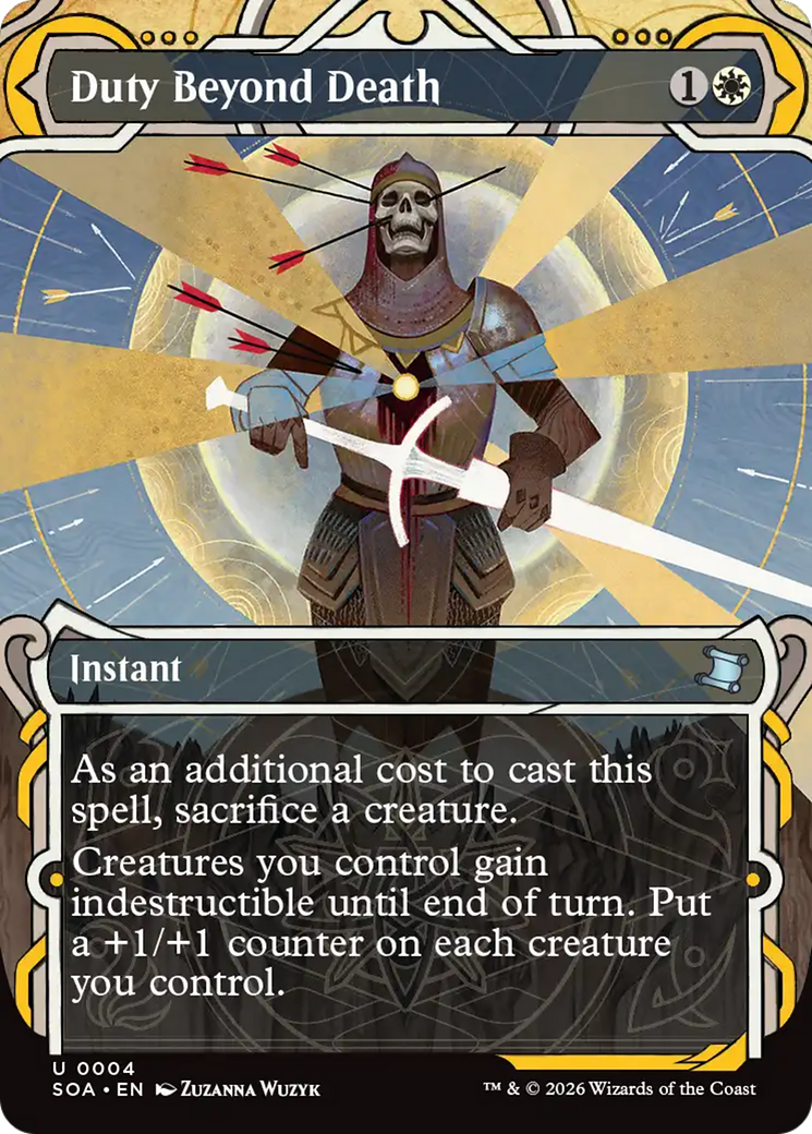 Duty Beyond Death [Secrets of Strixhaven: Mystical Archive] | Card Merchant Takapuna