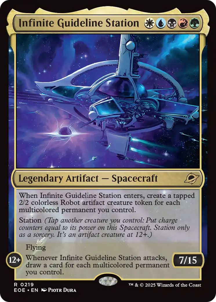 Infinite Guideline Station [Edge of Eternities] | Card Merchant Takapuna