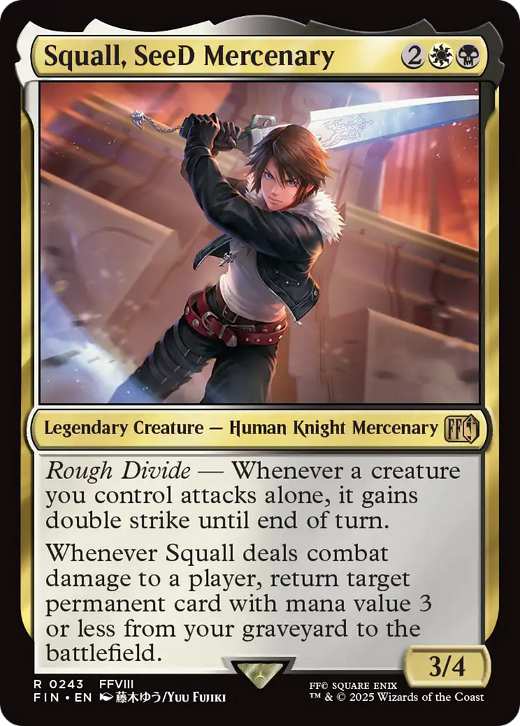 Squall, SeeD Mercenary [FINAL FANTASY] | Card Merchant Takapuna