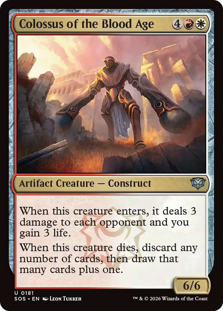 Colossus of the Blood Age [Secrets of Strixhaven] | Card Merchant Takapuna