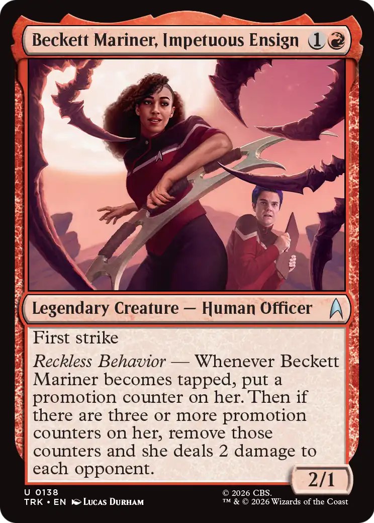 Beckett Mariner, Impetuous Ensign [Star Trek] | Card Merchant Takapuna