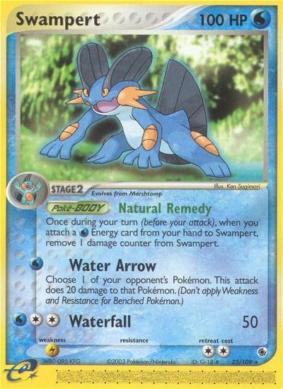 Swampert (23/109) [EX: Ruby & Sapphire] | Card Merchant Takapuna